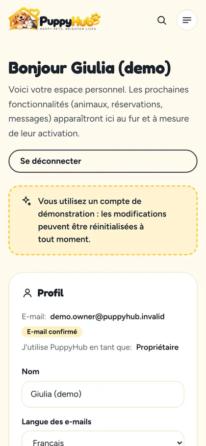 Votre compte