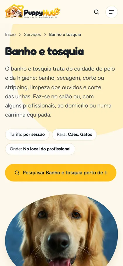 Serviços e preços claros